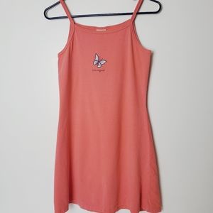 Life is Good Girl's Butterfly Cotton Dress 10/12